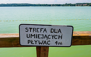 Spadł poziom wód w mazurskich jeziorach